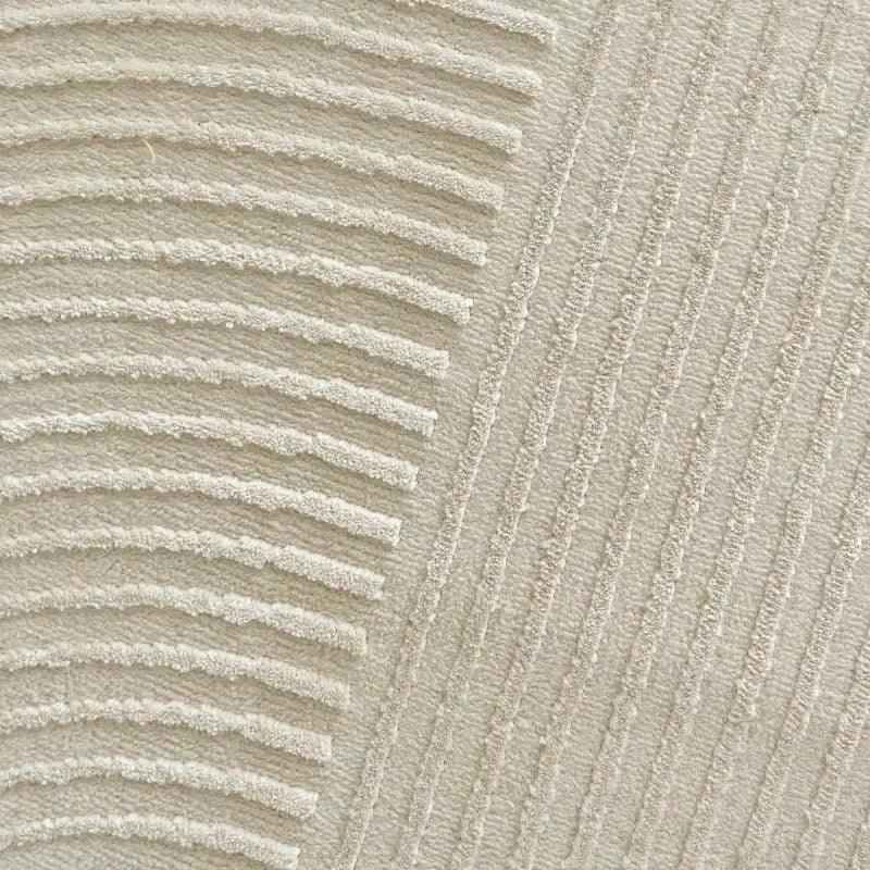 Tapis Cercle D'Or Crème - Tapiséo