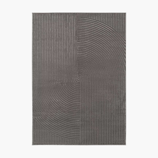 Tapis Cercle D'Or Gris - Tapiséo