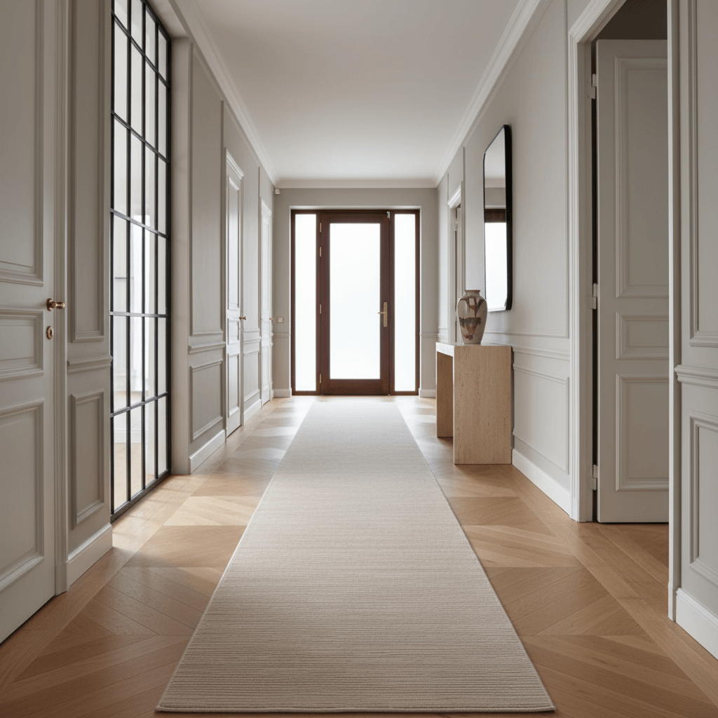 Tapis de couloir Rivage Beige - Tapiséo