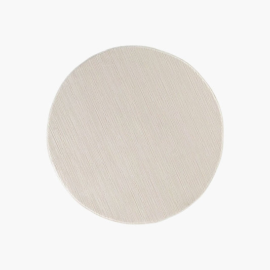 Tapis Rivage Crème Rond - Tapiséo